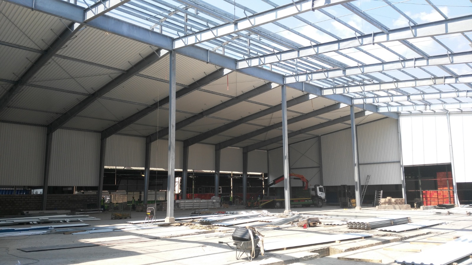 Industrial Steel Warehouse