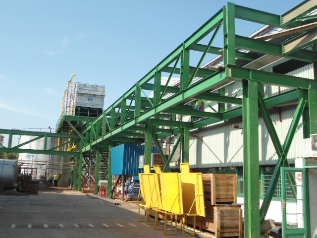 Industrial Structural Steel Framework